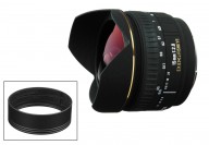 Objetiva Prime Sigma DG 15mm f2.8 EX Fisheye + Adaptador Filtros CA475-72 (para Canon EF)