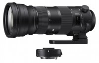Objetiva Zoom Sigma DG 150-600mm f/5-6.3 OS HSM Sports + Teleconversor 1,4x TC-1401 (para Nikon F)