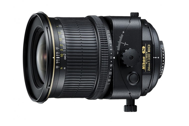 Objetiva Prime Nikon FX M 24mm f/3.5D ED PC-E Tilt Shift