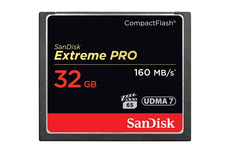 Cartão de Memória CF Sandisk 32GB 160 MB/s